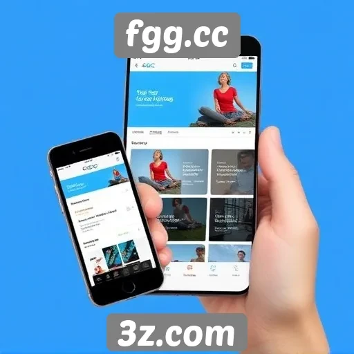 Desempenho do site fgg.cc em dispositivos móveis