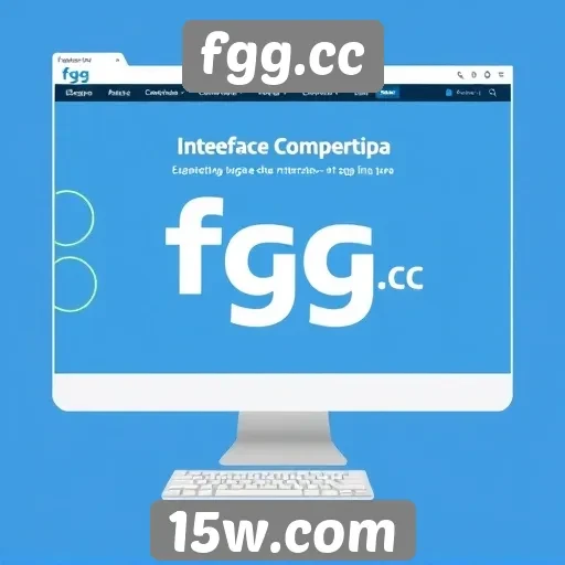 Análise da interface do site fgg.cc para usuários